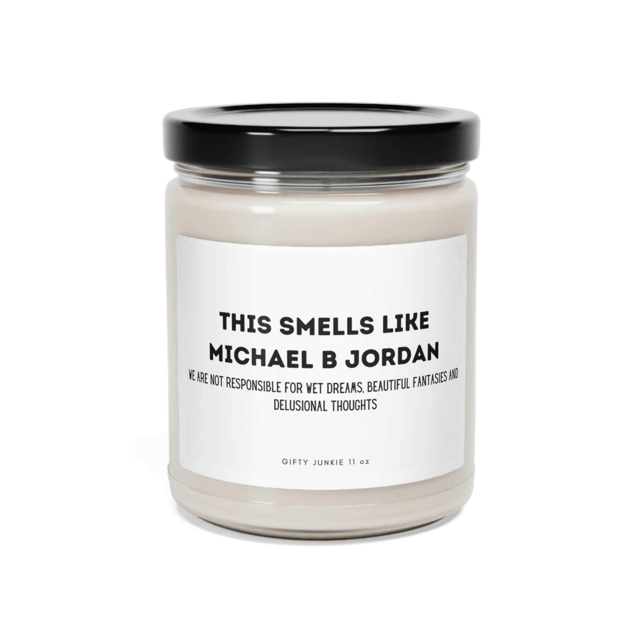 This smells like Michael b Jordan Candle, Pop Culture Gifts: Clean Cotton