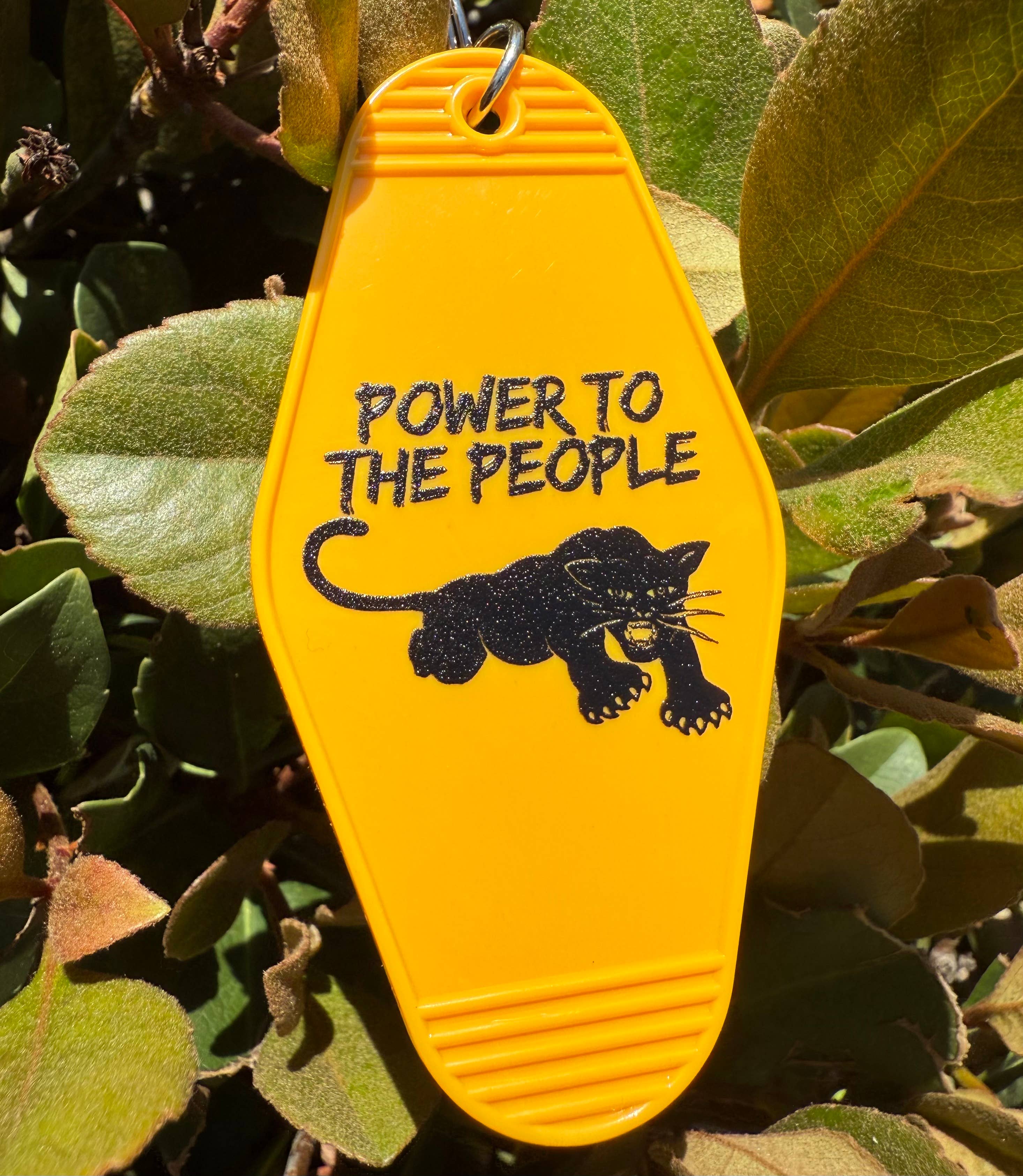Power to the People Keychain 