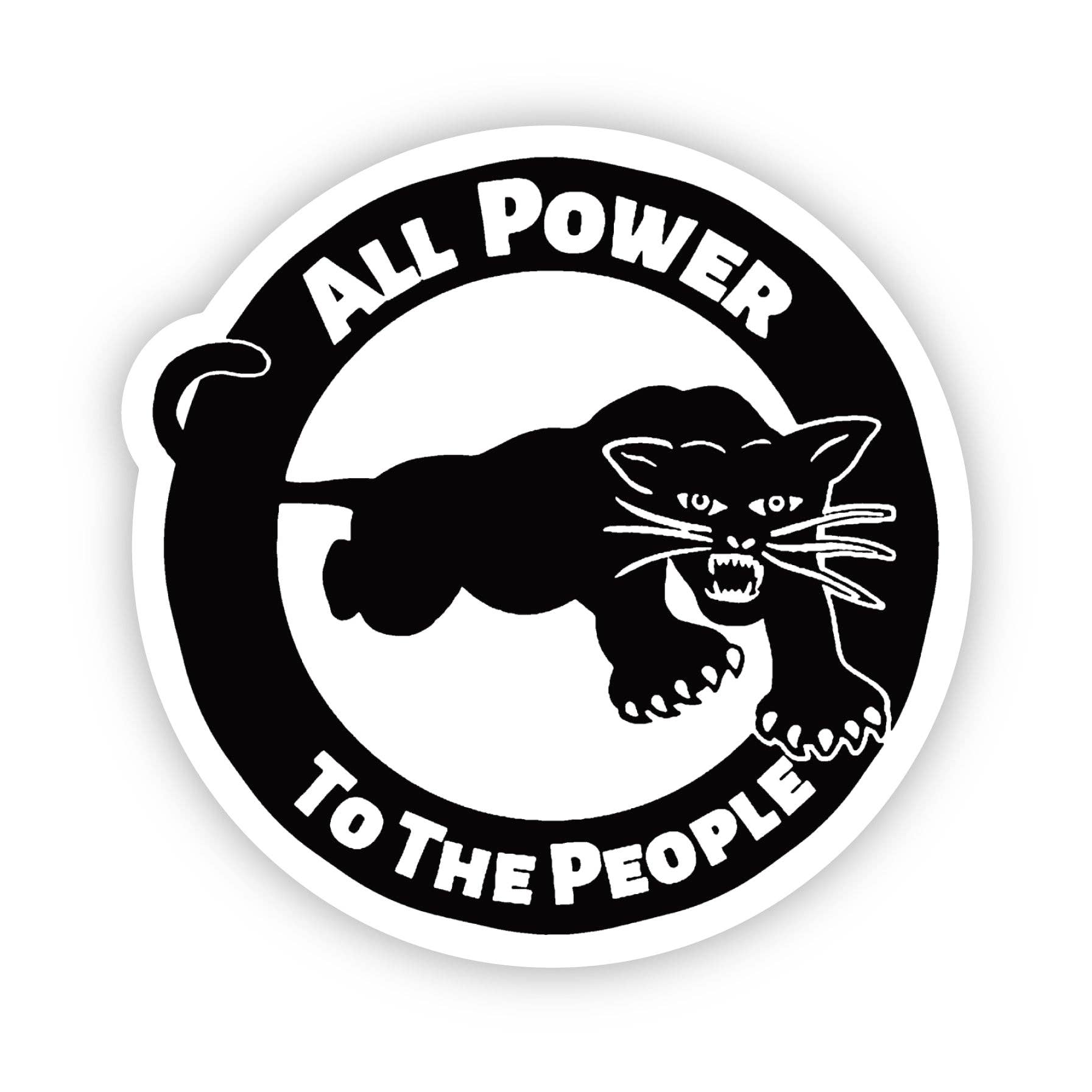 All Power Black Panther Sticker | Black Culture