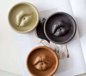 Lip Incense Holder | Incense Burner: Coal