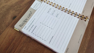 Recipe Book Keepsake - Nude Colorway