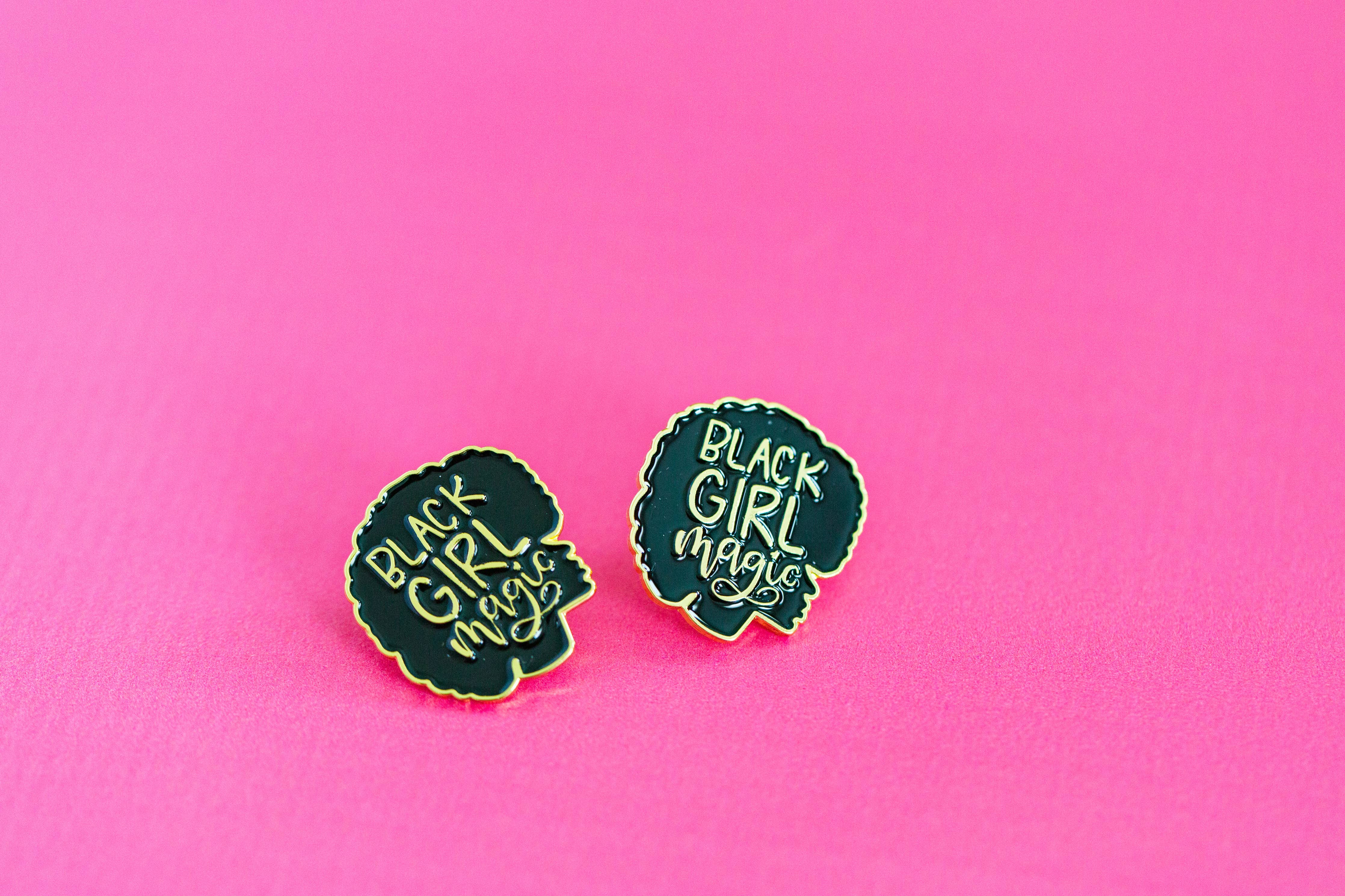 Black Girl Magic Lapel Pin