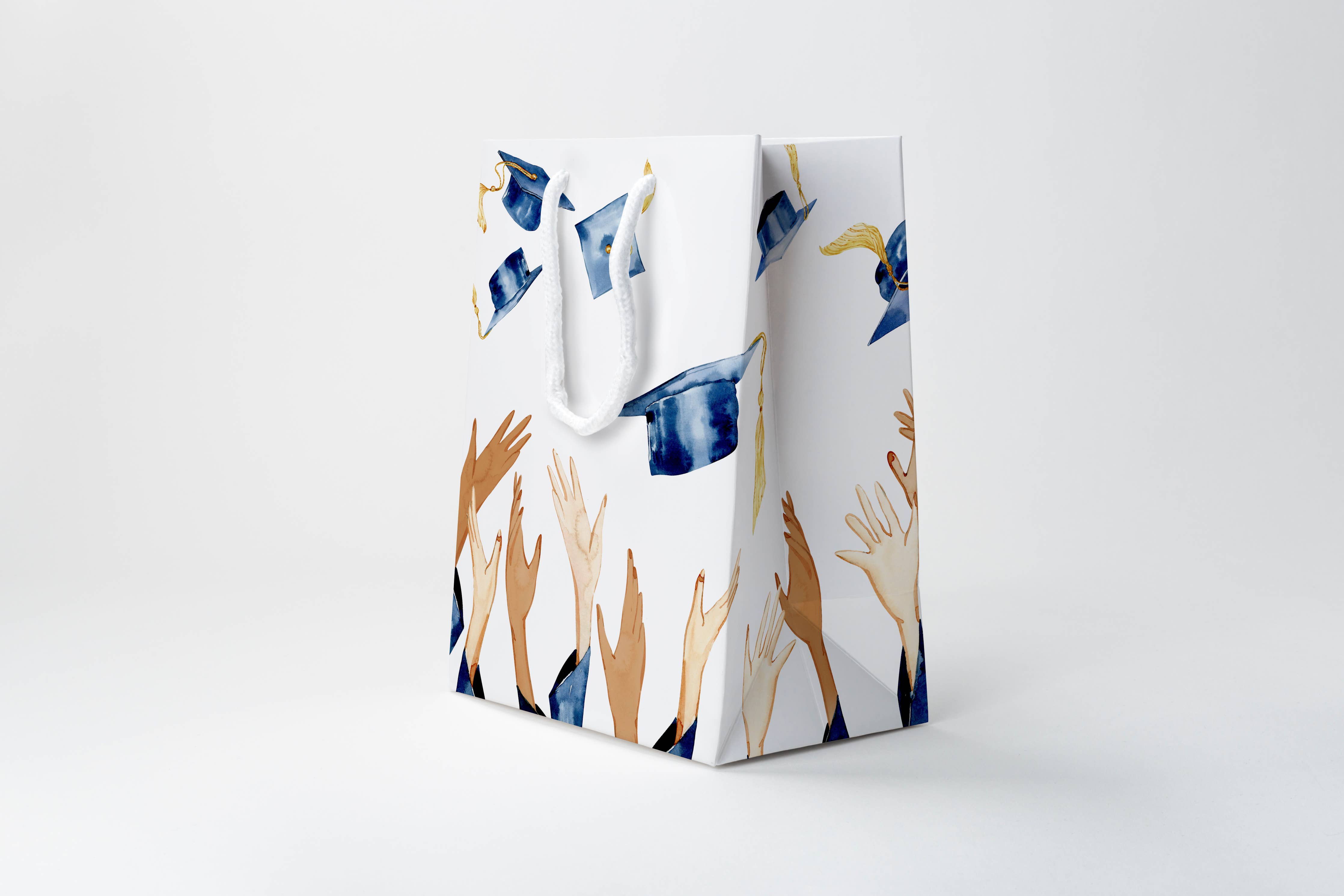 Blue Grad Gift Bag