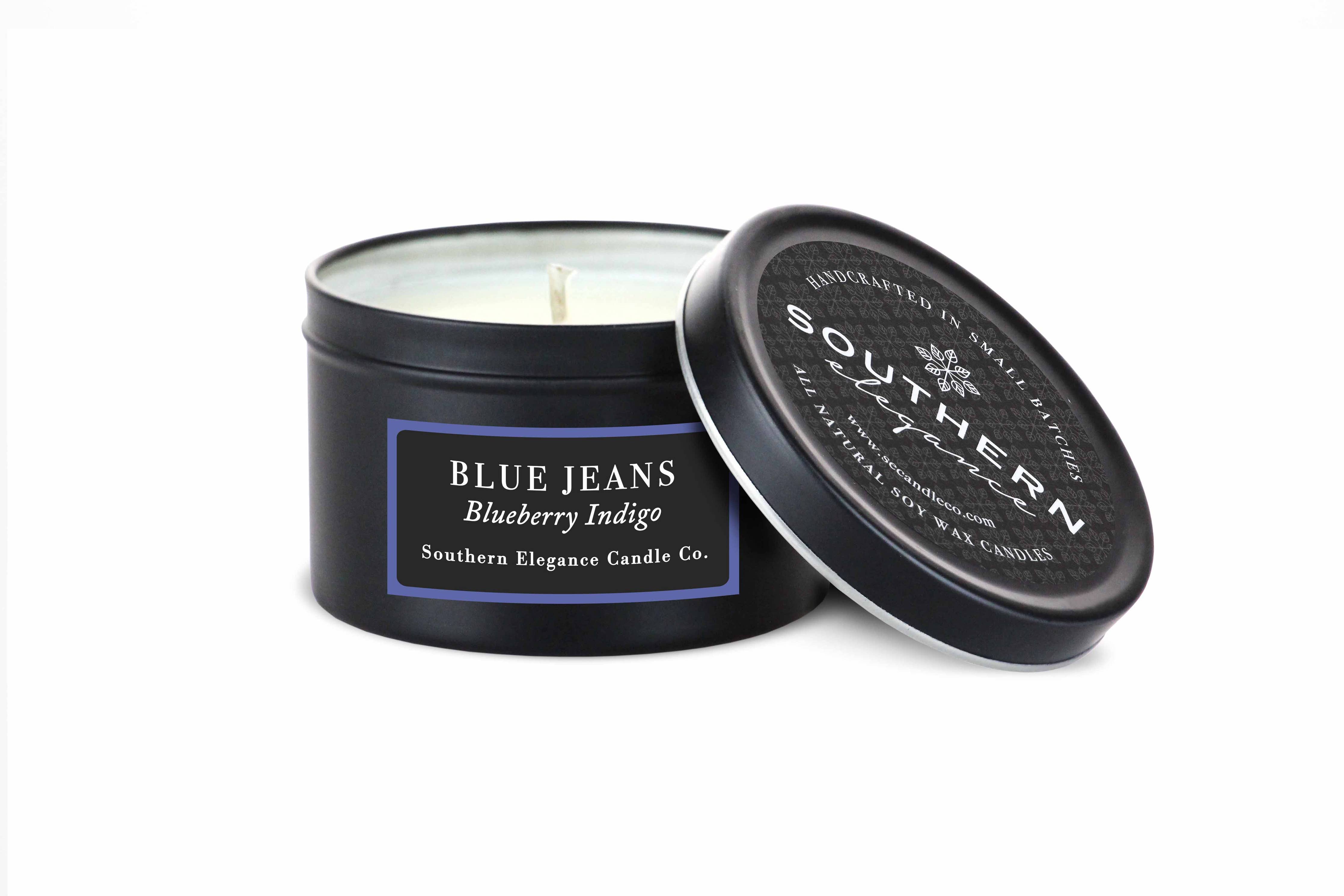 Blue Jeans Blueberry and Indigo Candle