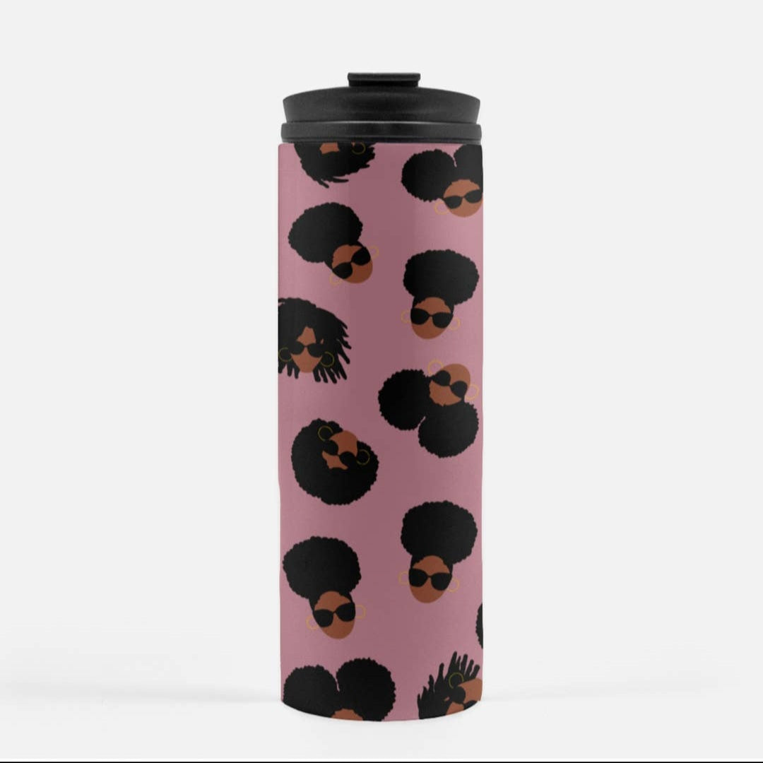 Afro Clique Thermal Tumbler