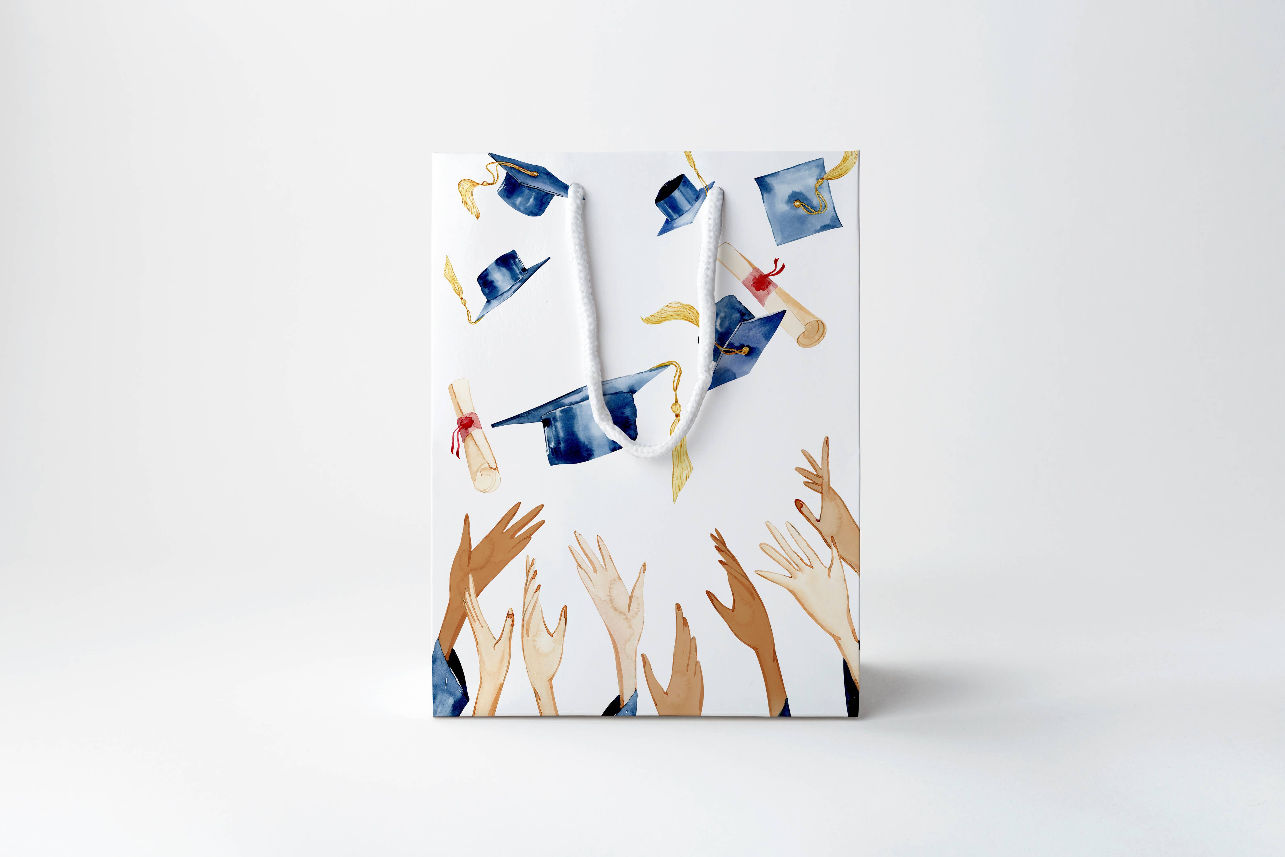 Blue Grad Gift Bag