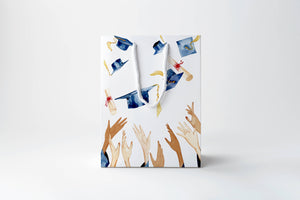 Blue Grad Gift Bag