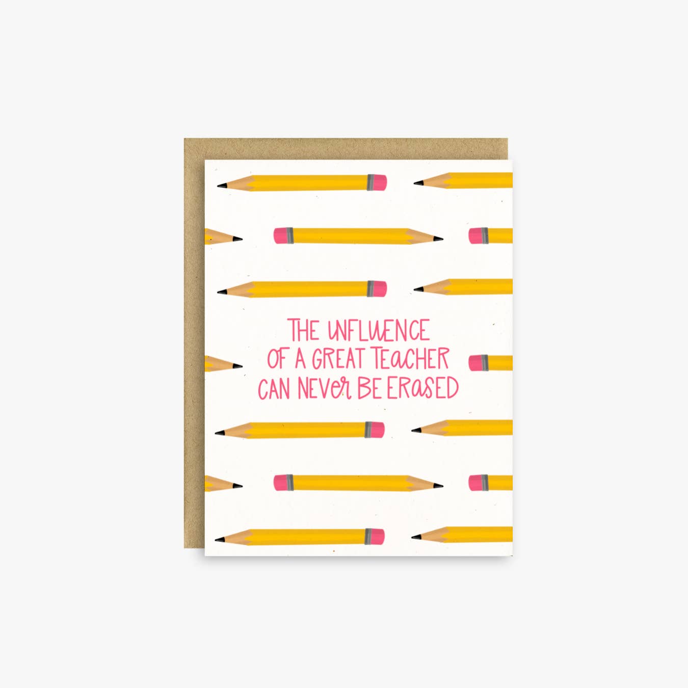 Never Be Erased --- Teacher Card
