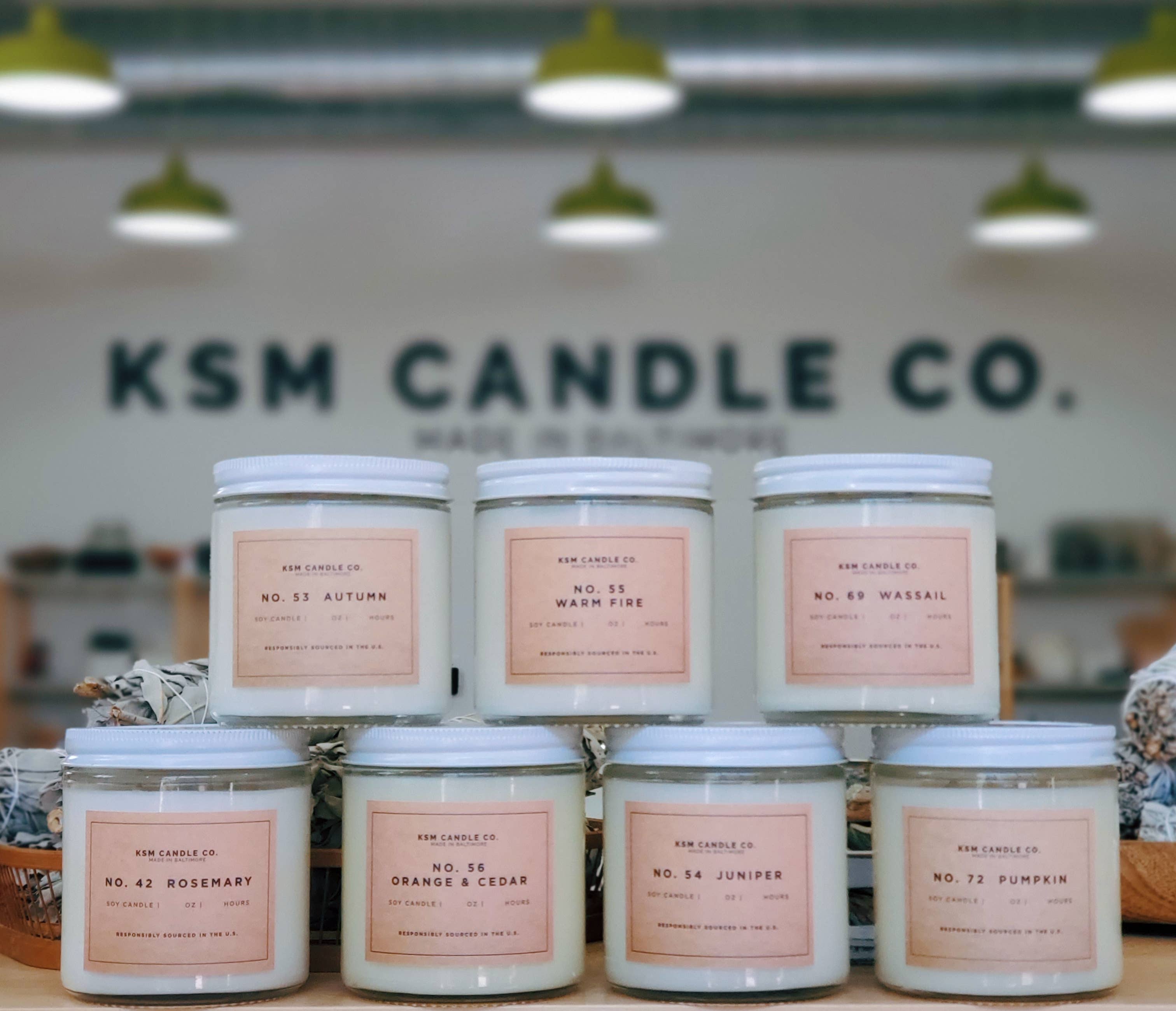 4 oz Soy Candle: Pomegranate Cider