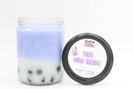 Taro Boba Candle