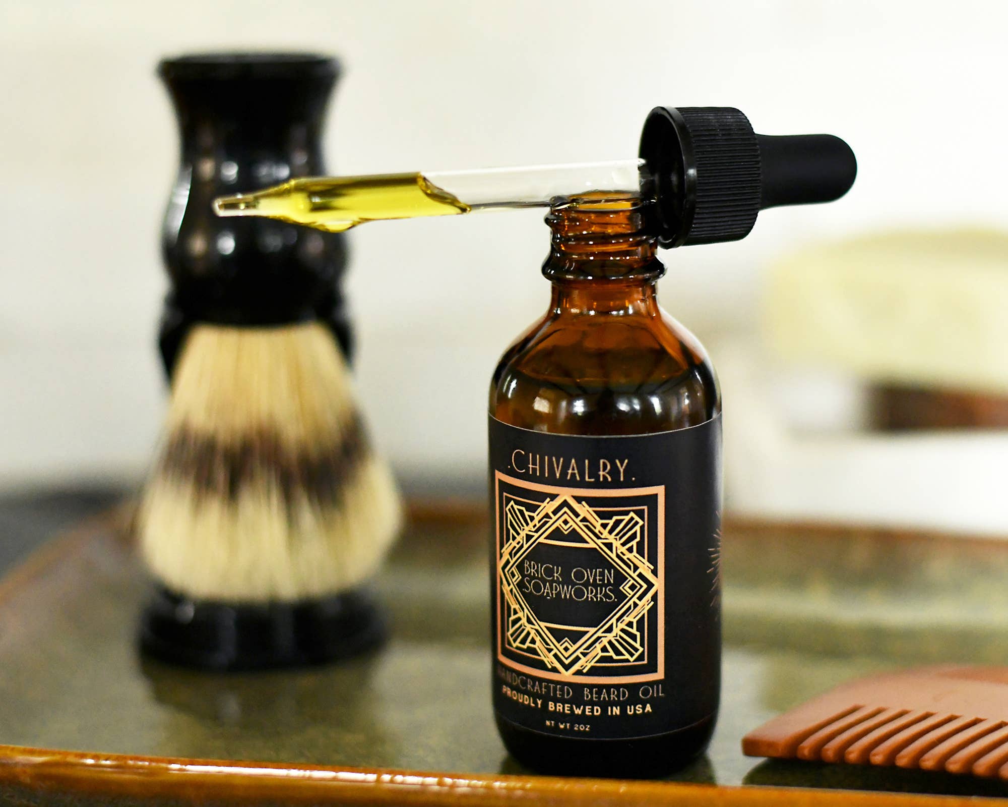 Artisan Beard Oil: Bourbon Vanilla