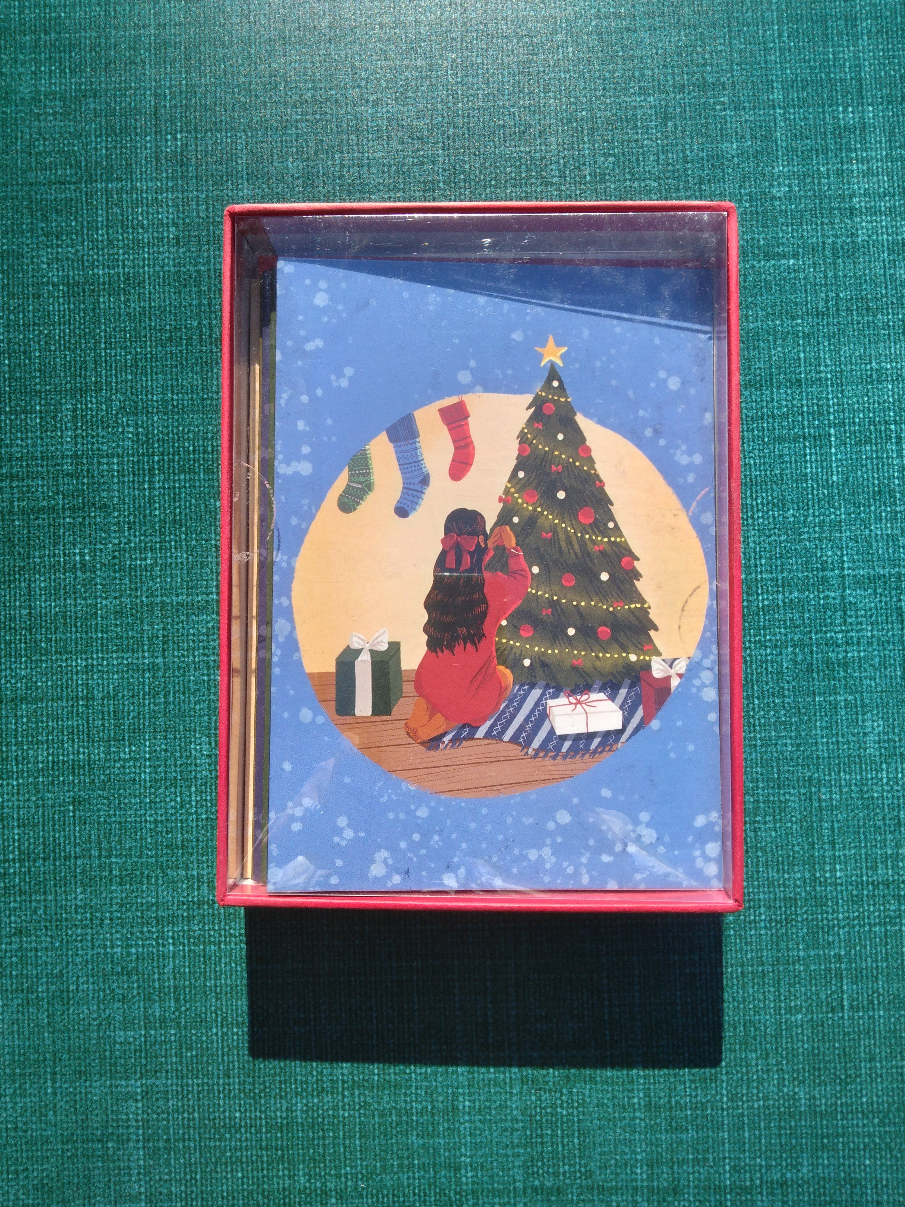 Christmas boxed card set