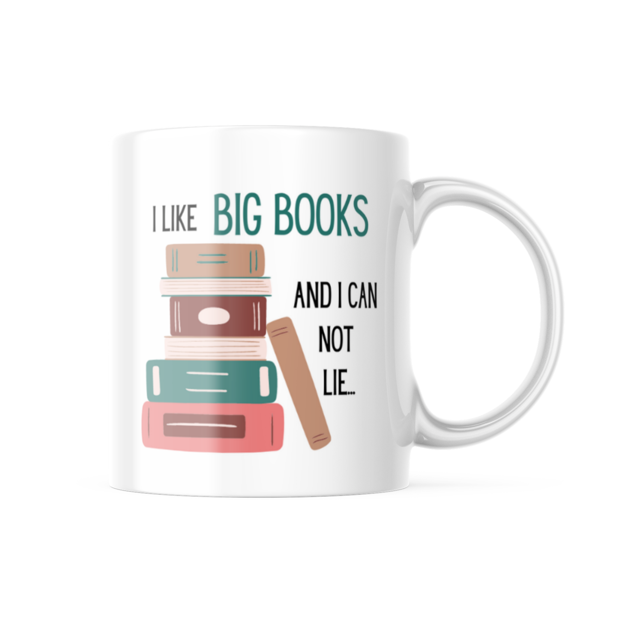 I Like Big Books Coffee Mug